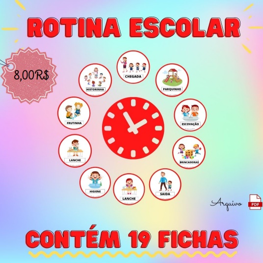 rotina escolar