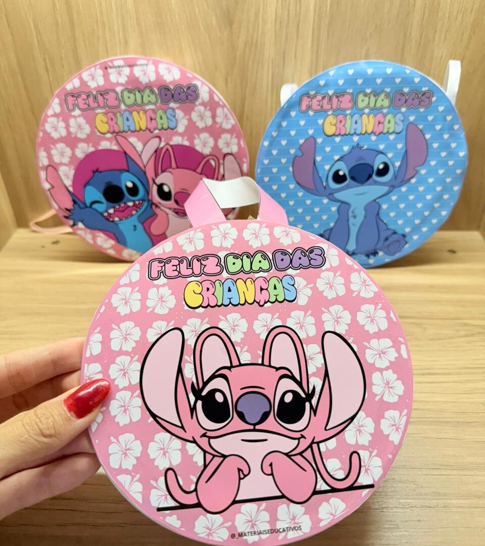 BOLSINHA DIA DAS CRIANÇAS STITCH