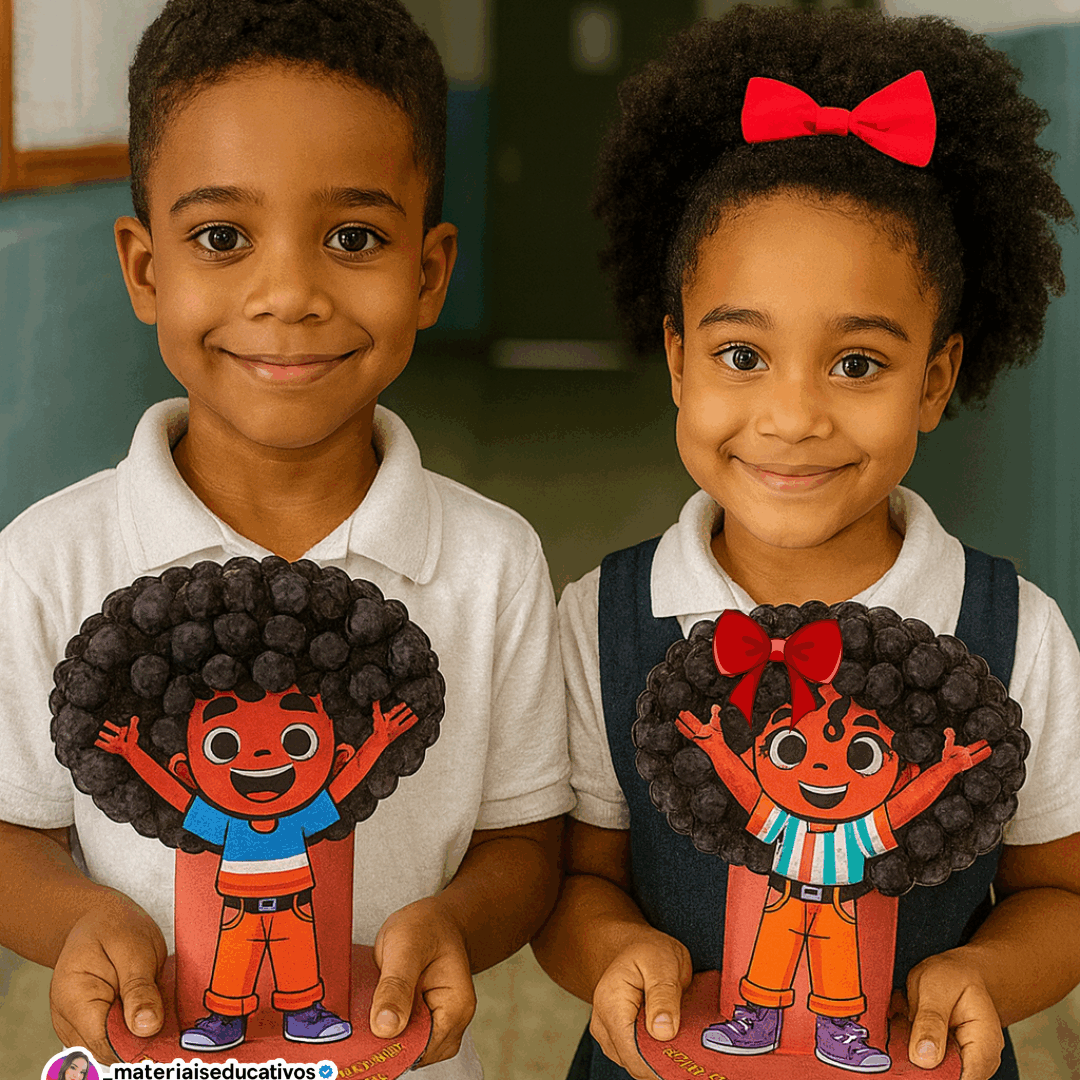 ATIVIDADE 3D CONSCIÊNCIA NEGRA- MEU CABELO REINA