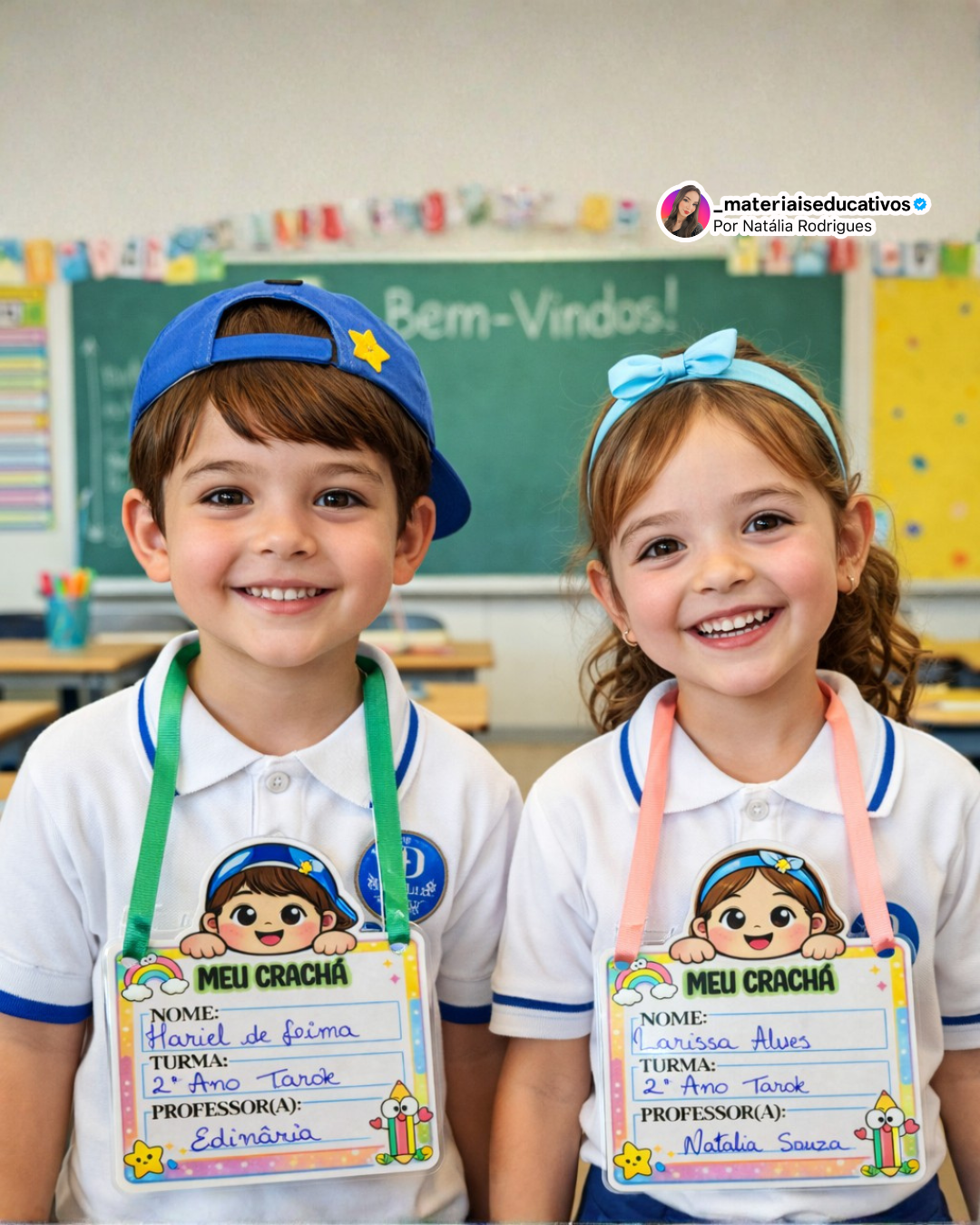 CRACHÁ DE IDENTIFICAÇÃO