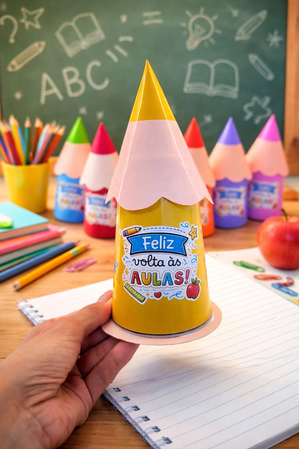 COPO LÁPIS VOLTA ÀS AULAS