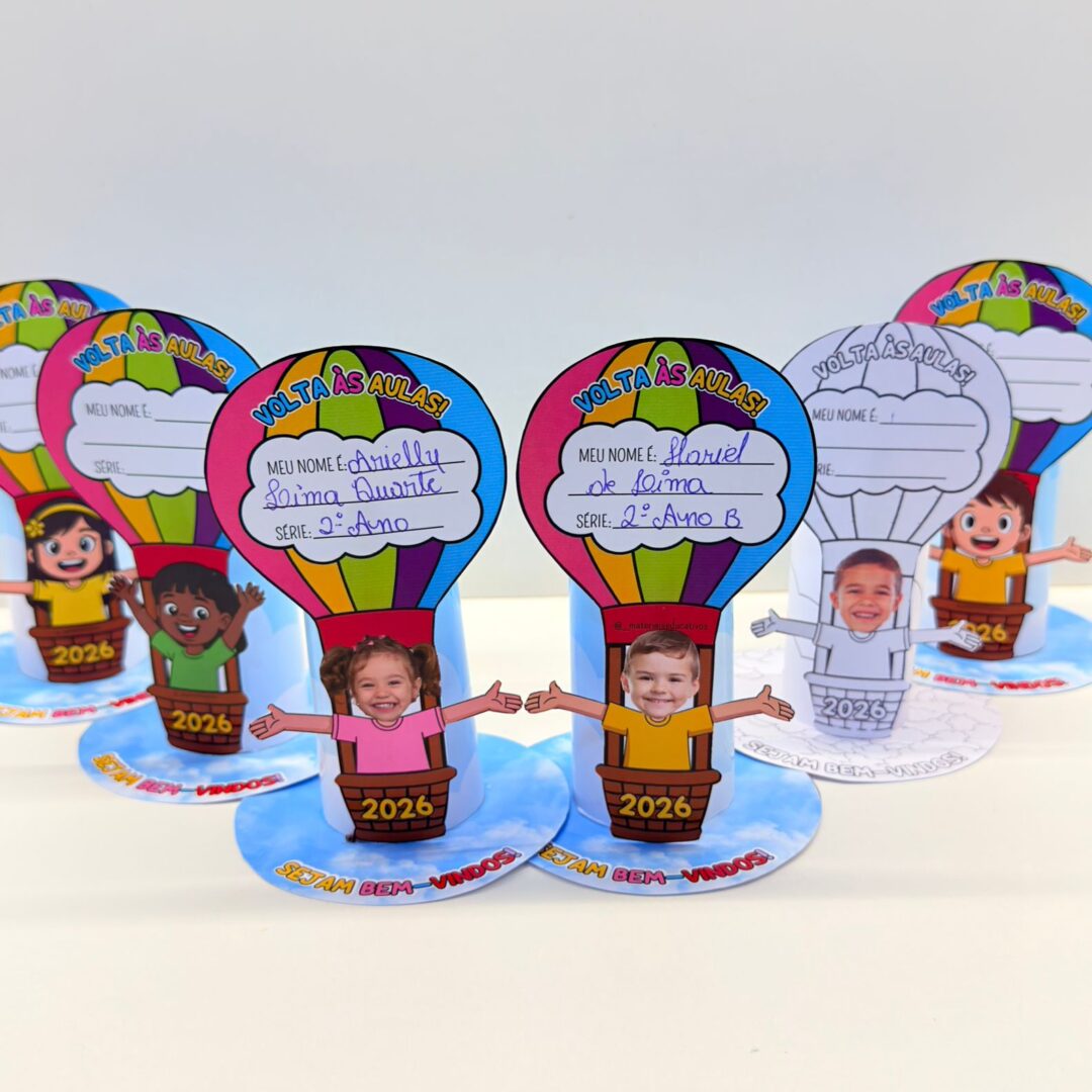 LEMBRANCINHA BALÃO MÁGICO VOLTA ÀS AULAS