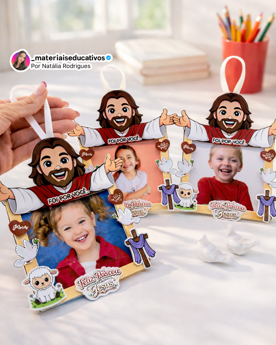 RETRATO PÁSCOA CRISTÃ-FOI POR VOCÊ