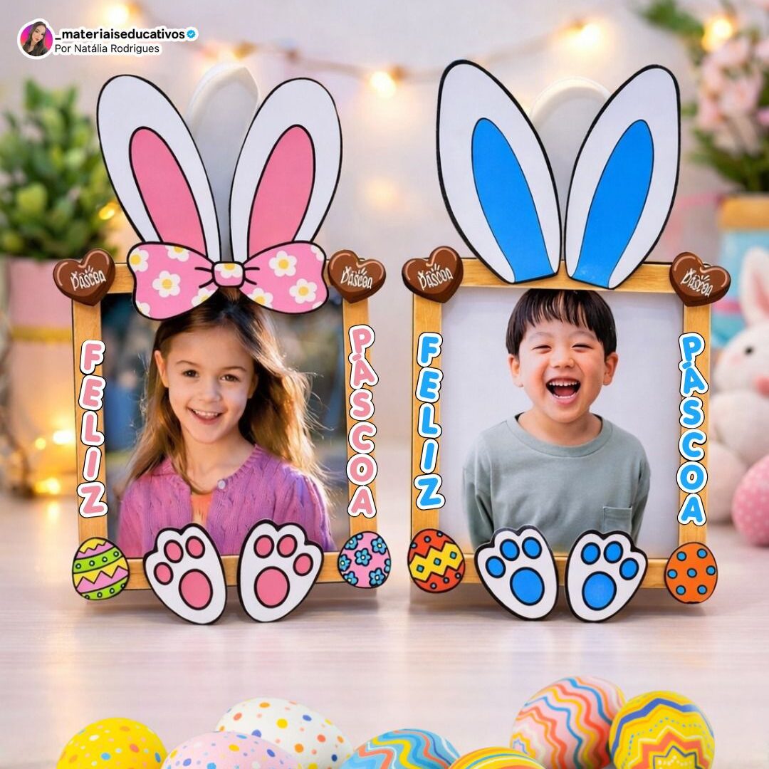 RETRATO COELHINHO DA PÁSCOA