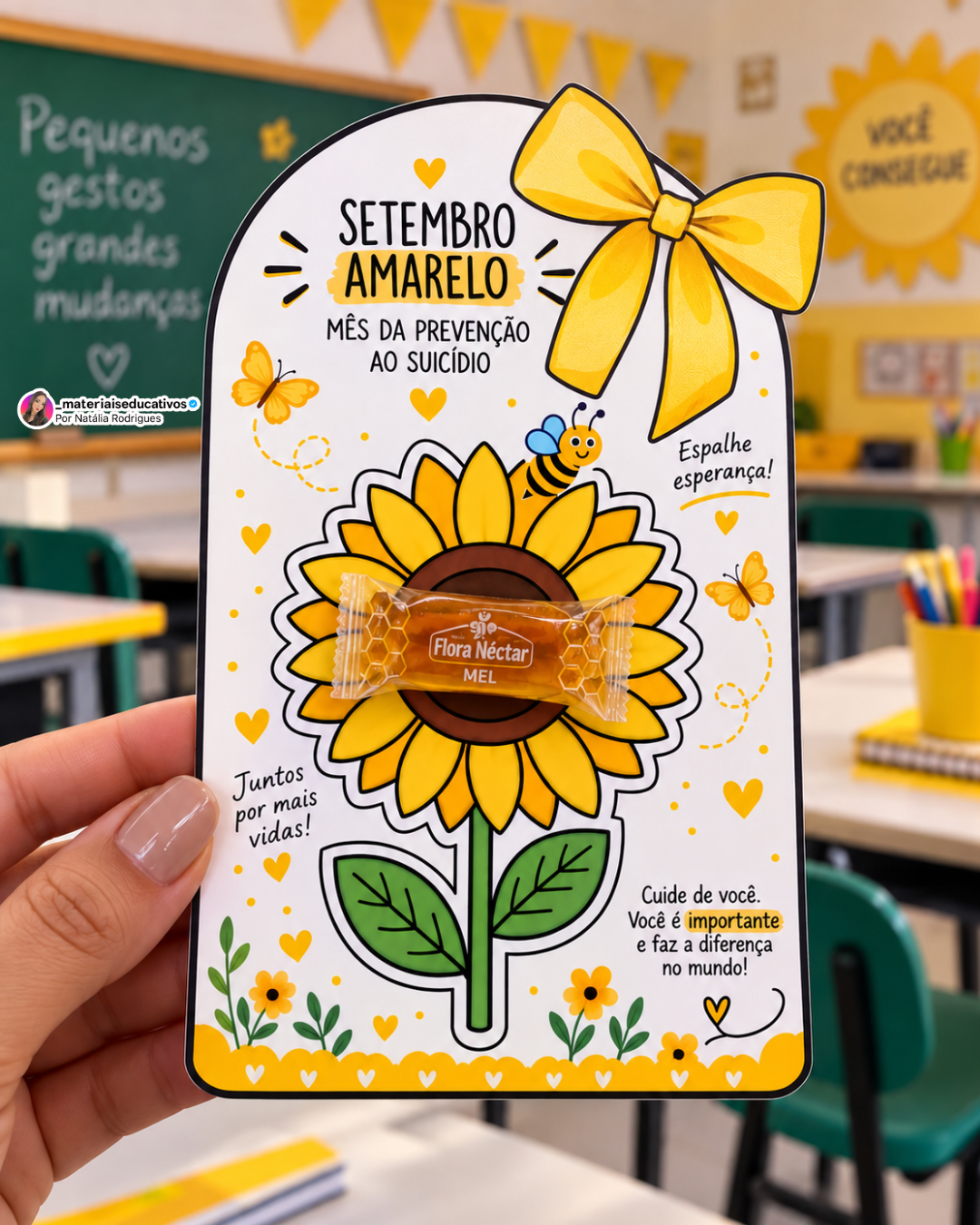 CARTÃO SETEMBRO AMARELO