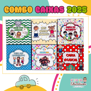 combo caixas 2025